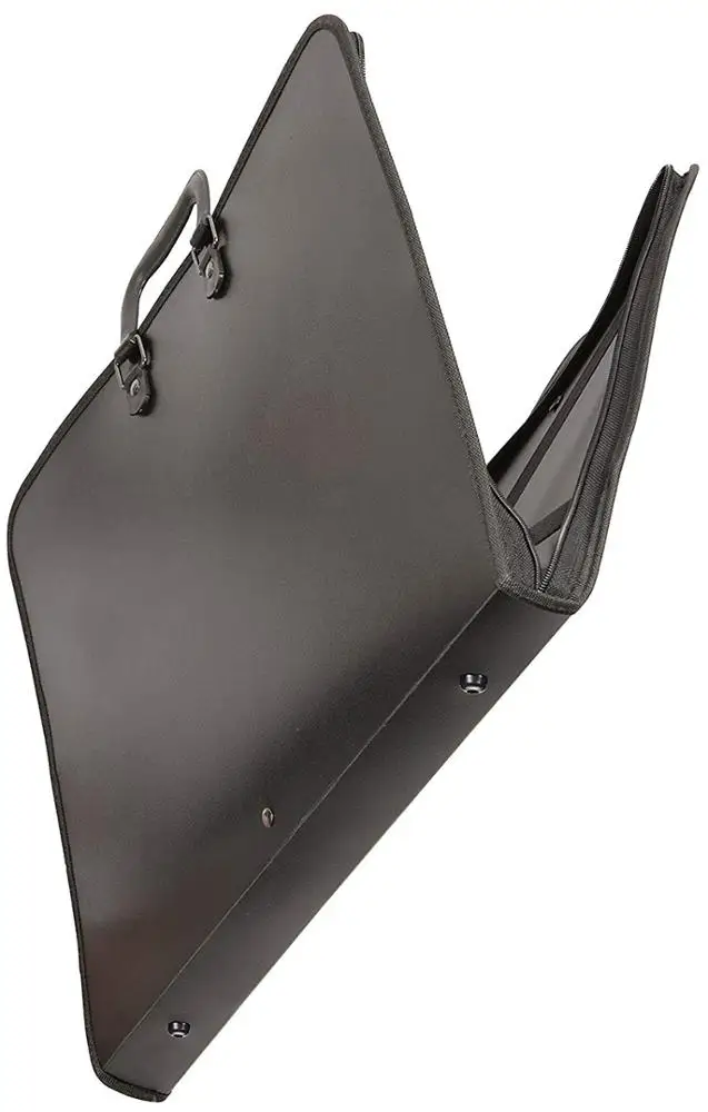 Customized artist vinyl portfolio art carrying case poster paper storage A1 art portfolio