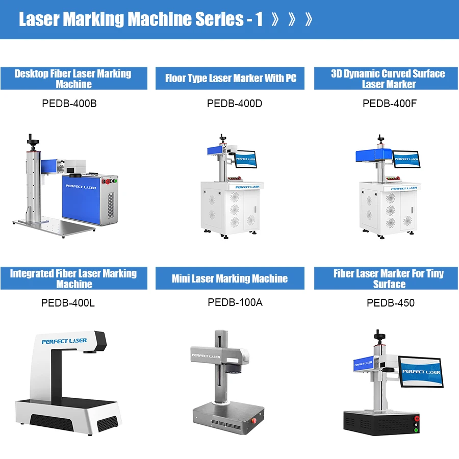 Perfect Laser-20w Integrated Compact Design Fast-speed Stable Performance Table Metal Steel Fiber Laser Engraving Machine