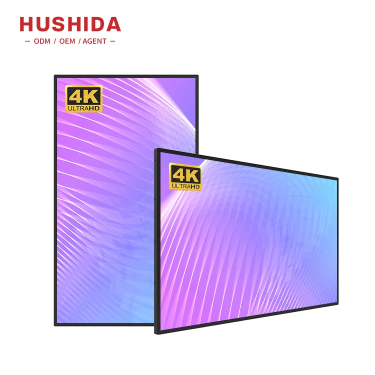 32 43 49 55 Inch Advertising Equipment Indoor Horizontal Vertical Advertising Tv Screens Digital Lcd Display Screen Advertising