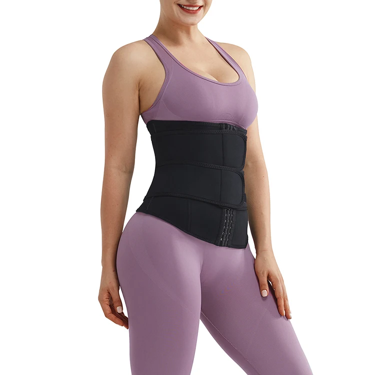 Custom Logo Private Label Women Plus Size Neoprene Waist Trainer Workout Body Shaper Slimming Belt