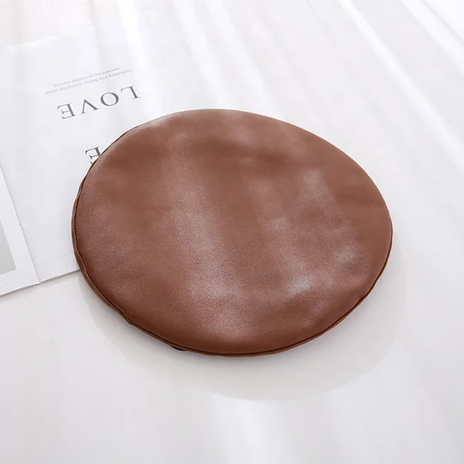 Кожаный берет, шапки для женщин, зимняя плоская кепка, женский модный осенне-зимний берет, Кепка