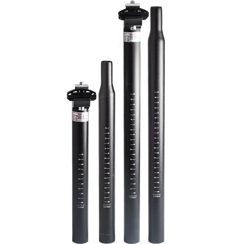 Bicycle Seatpost 300 350 450mm Folding Bike Aluminum Alloy Saddle Pole