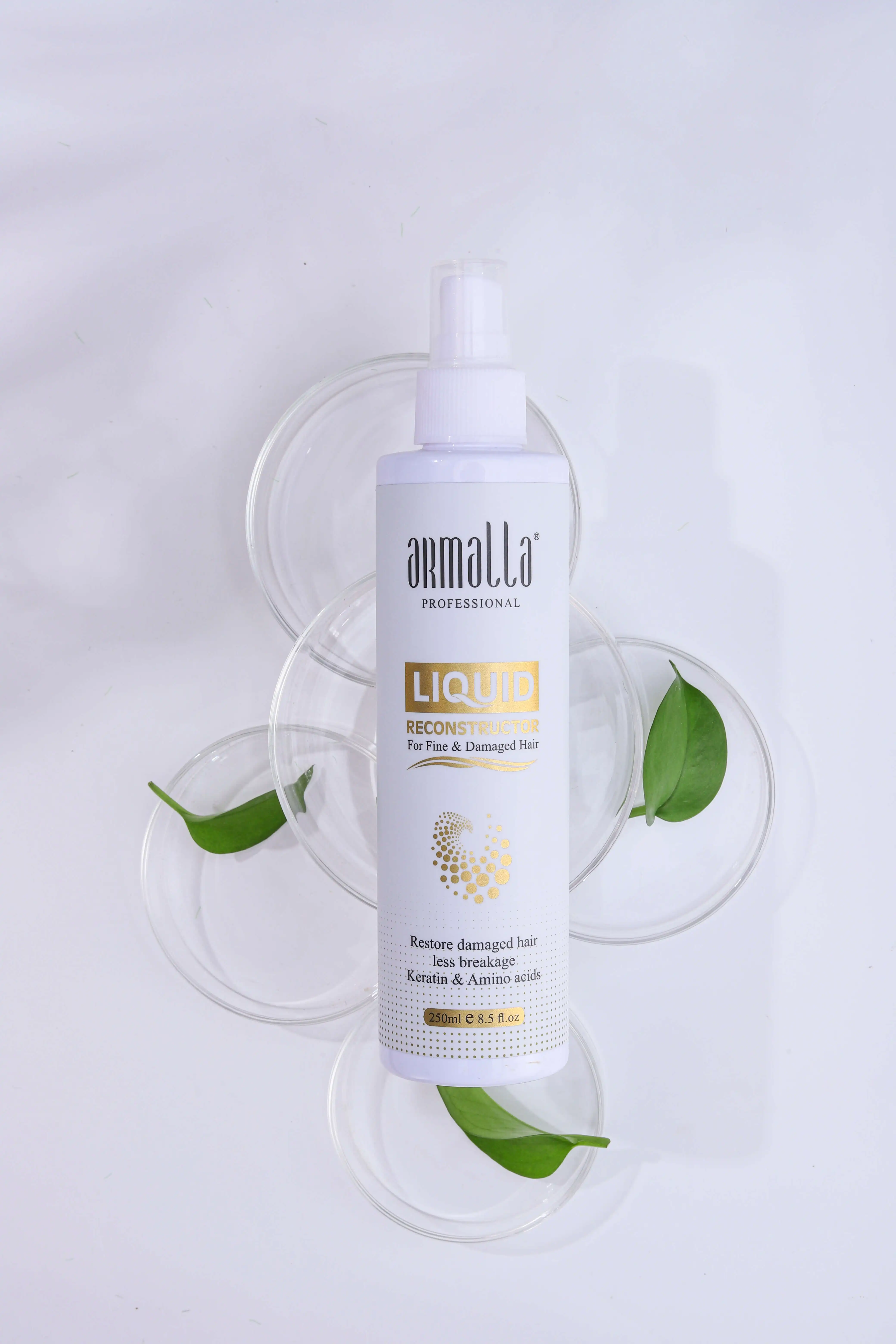 Armalla Keratin & Amino acids Hair Spray Restore damaged hair Liquid Reconstructor Hair Spray