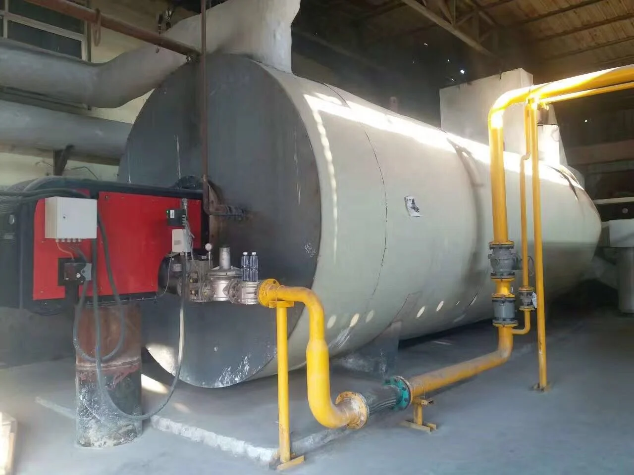 Horizontal natural gas oil fired industrial thermic oil boiler price