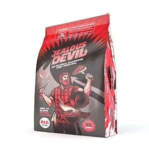 3kg 5kg 7kg 9kg 10kg 20lb 50lbs Charcoal Sewn Bottom PP Woven Lamination Kraft Paper Bag With PE Liner