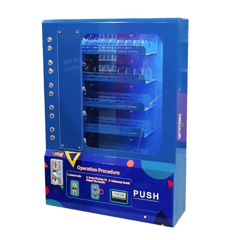 Coin Operated Store Slim Mini Lashes-Vending-Machine/Vending Machine Cosmetics Hair/Small Cosmetic Vending Machine