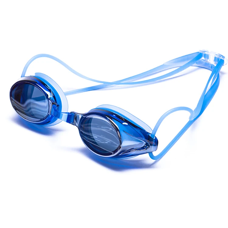 Quick adjust Mirrored and non mirrored smart racing competitive swimming goggles