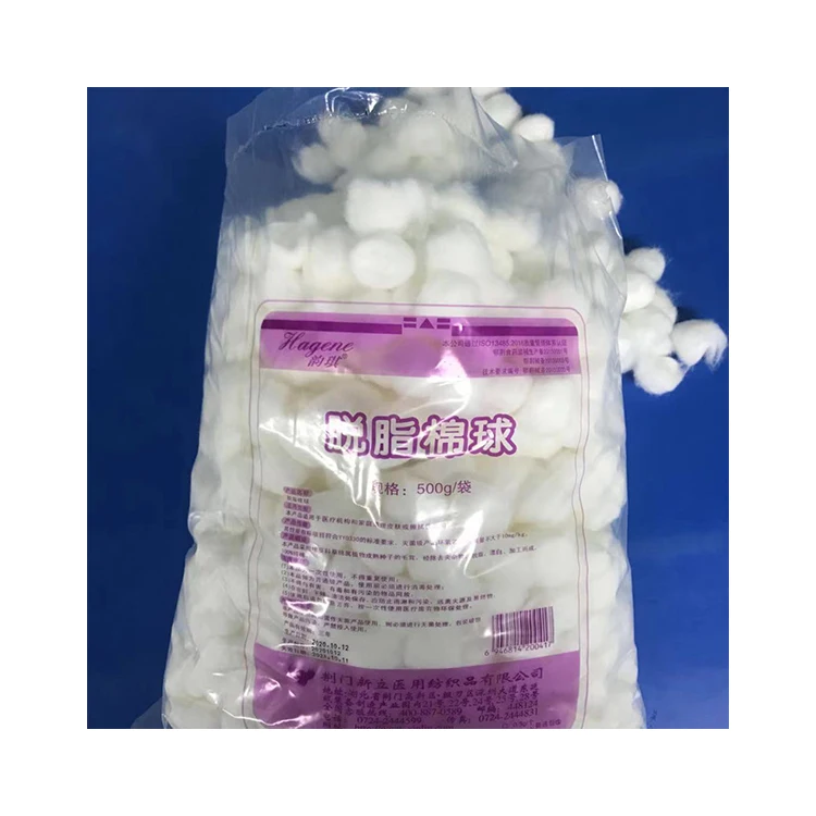 Wholesale High Class Absorbent Medical Disposable Cotton Ball