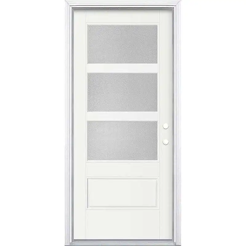 Wholesale european standard double panels swing style bathroom door