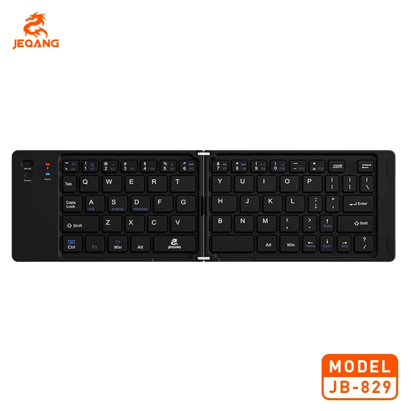 New foldable Bluetooth keyboard portable mini mobile phone tablet computer Business office wireless keyboard system universal