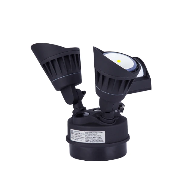 Double Head LED Outdoor Security Floodlight Motion Sensor Flood light Waterproof