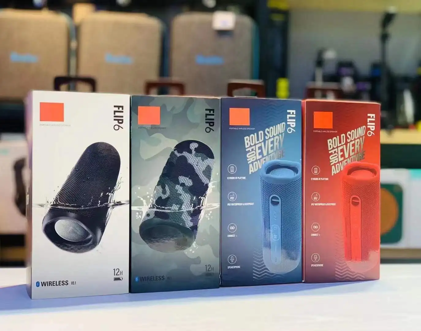 2023 New Flip 6 Portable Speaker Waterproof Wireless Outdoor Blue tooth Speaker