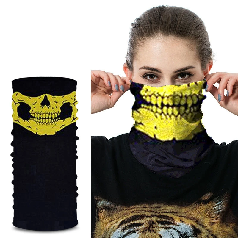 Personalized Custom Bandanas Multifunctional Outdoor Sports Neck Gaiter Windproof Headscarf Bandanas