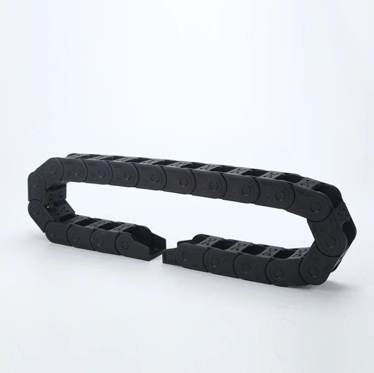 
T25 series 25*38 mm bridge flexible Electric Energy wire carrier protection nylon PA66 plastic towline cable Drag chain 