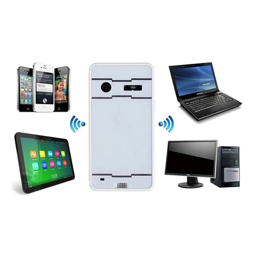 
Hot Selling Promotional Gift Mini Portable Rechargeable Wireless Red Laser Projection Virtual Keyboard for Mobile Phone Tablet 