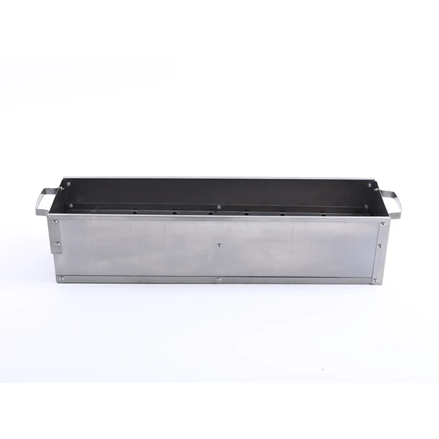 Outdoor Camping disposable table iron charcoal bbq grill smoker