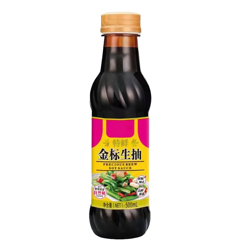 Oem Green Food Concentrated Soy Sauce Seafood Soy Sauce Traditional Technique Soy Sauce