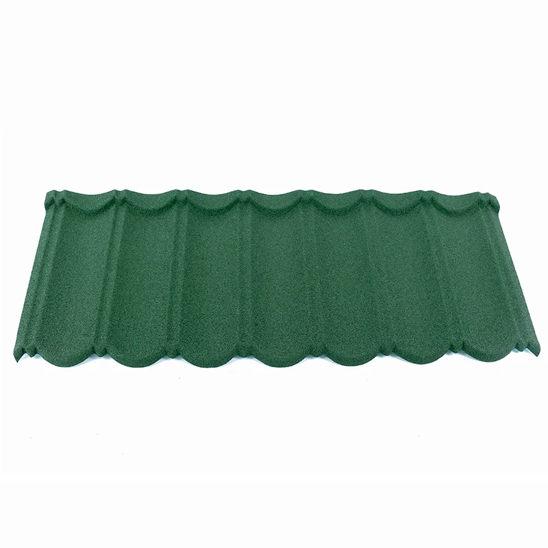 Building decorations Material Stone Coated Metal Roof Tile  with 2.3-3.2kg Per Piece