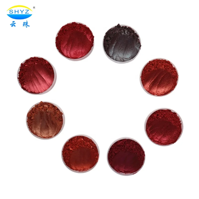 High quality metallic colors pearl mica luster pigments for paint