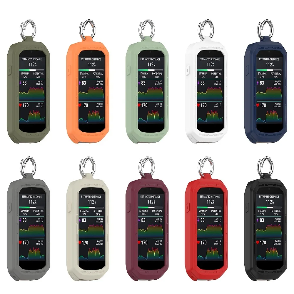 All inclusive+ spring buckle Silicone Cover For Garmin Edge1050 silicone Case For Garmin Edge 1050 Cycling Case Protective Cover