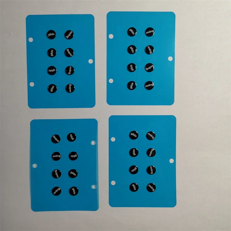 Universal Dots Mouse Skates Pad Sticker Glass Mouse Feet