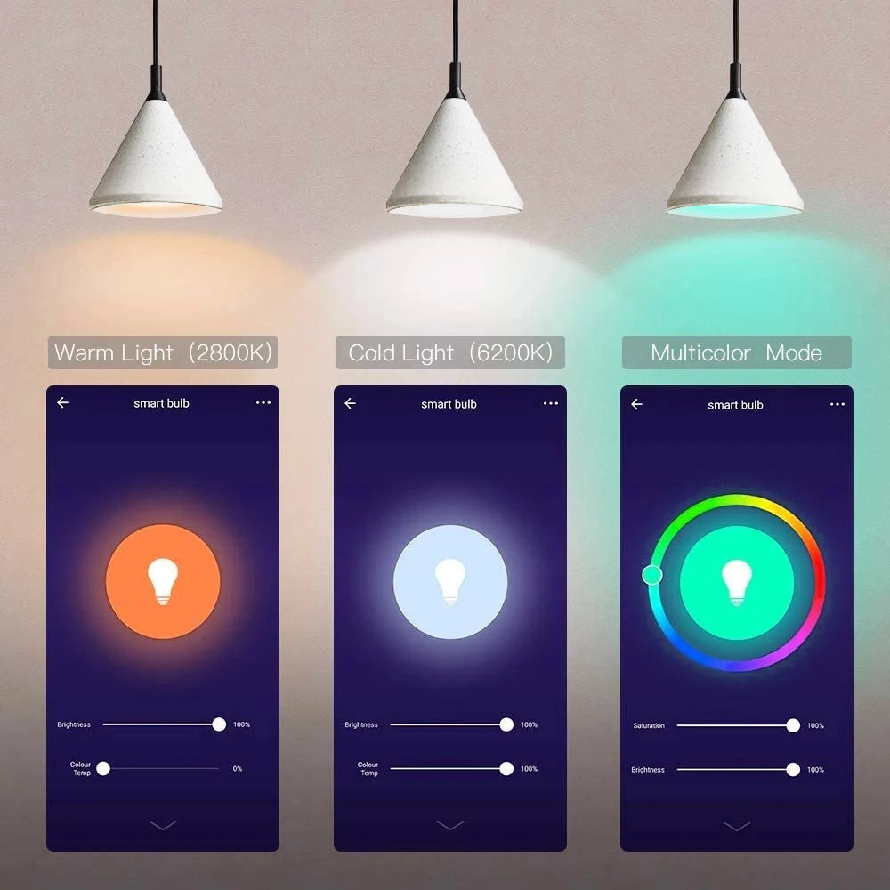 Wholesale Electronic Remote Control Chandelier Style Candle Wifi Light Music Zigbee Smart RGB 5W Bulbs Dimmable e14 Led Bulb