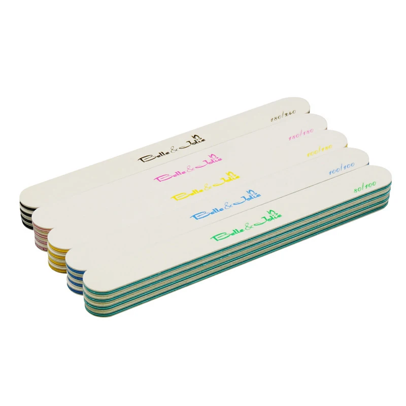 Professional Manufacturer Free Samples 80 100 180 240 Grit Custom Printed Korean Nail File