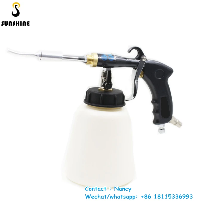 Air regulator Aluminium japanes steel bearing tube gun black for car washing