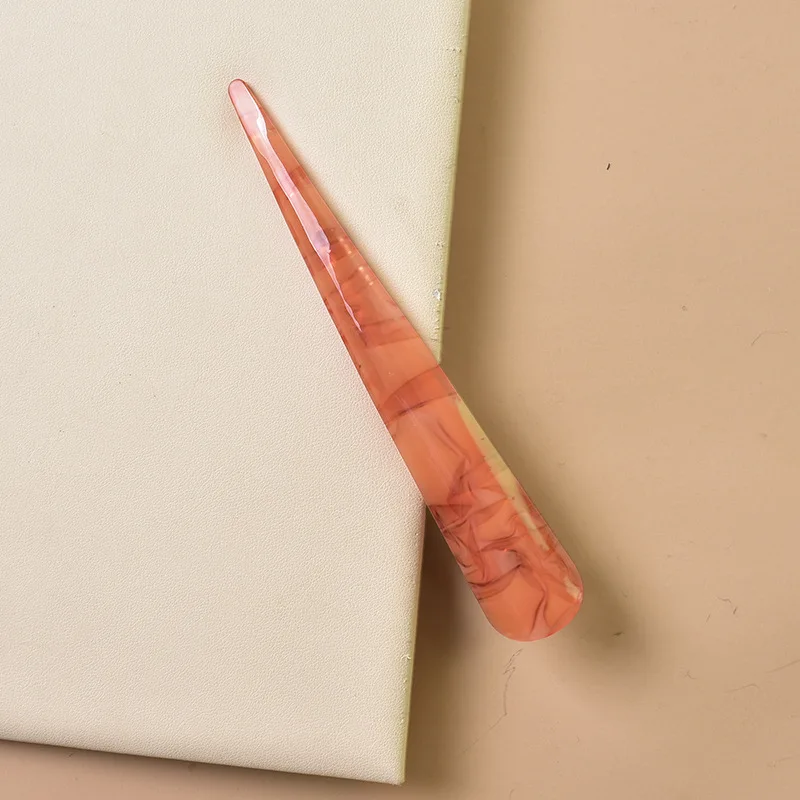 water ripples Durable Non-Slip Duckbill Acrylic Clips for Women Thick and Thin Hair