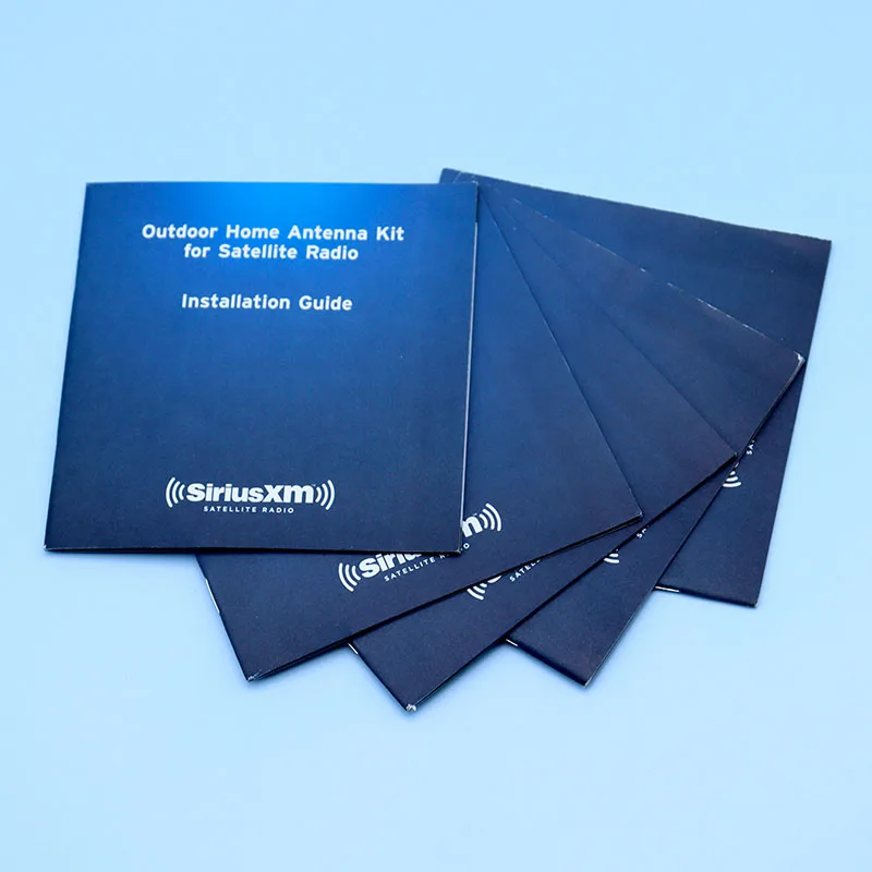 Wholesale custom Product instruction manual printing fashion magazine