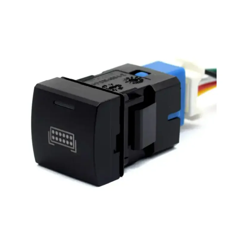Waterproof OEM Style New Square 22x22mm ON-OFF 12V DC 3A Car LED Light Bar Dash Push Button Switch
