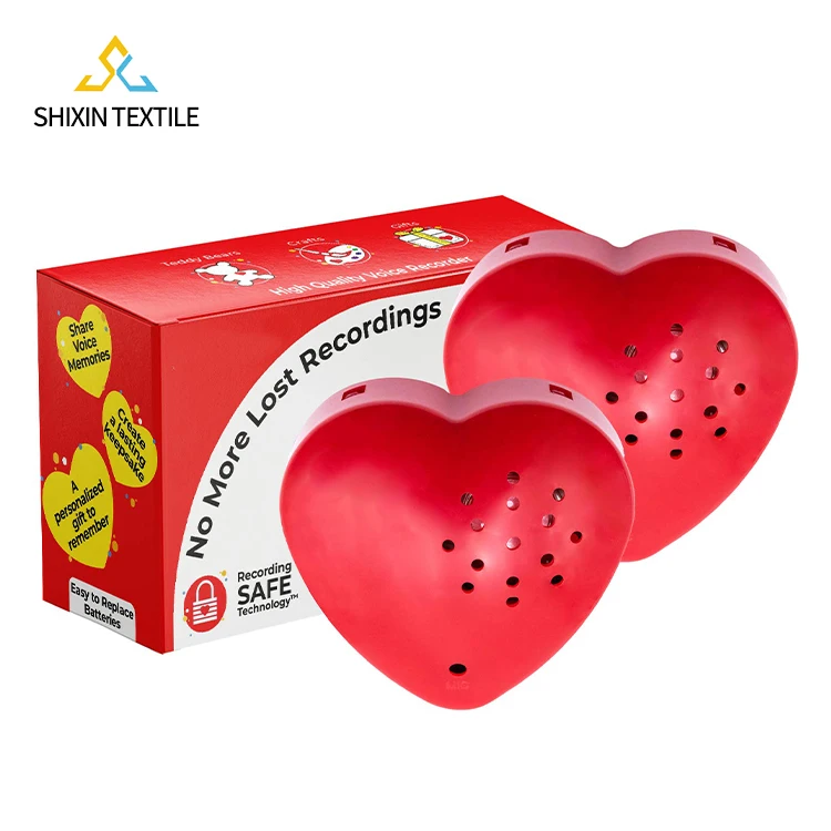 Mini Voice Recorder Message Recordable 30 Seconds Push Button Sound Voice Recorder for Plush Stuffed Animal Toy