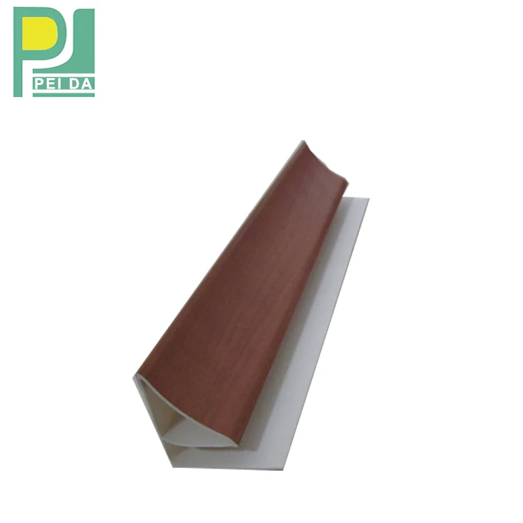 Rigid Skirting Wooden Pvc Ceiling Tile Wall Angle