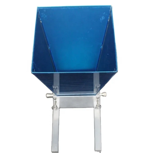 Home Brew Malt Mill 2 Roller Grain Mill Barley Grinder with Pine Wooden