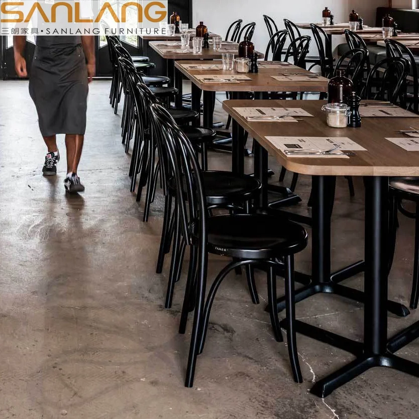 Wholesale banquet restaurant leisure dessert furniture acrylic edge coffee solid wood dining desktop wedding cake table base