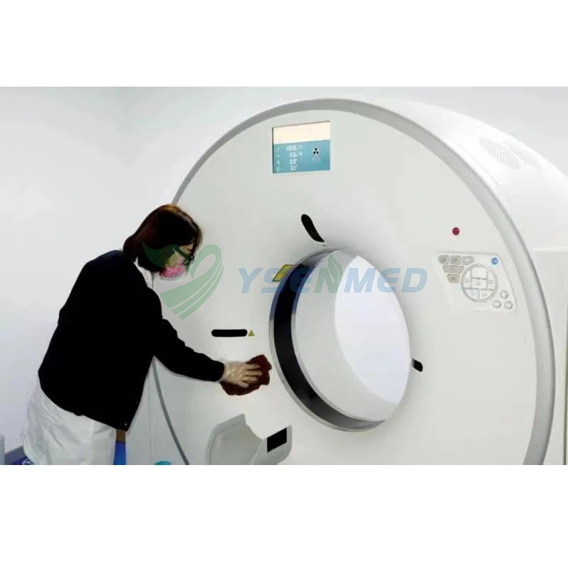 YSCT-32C YSENMED medical 32-Slice Spectral Computed Tomography System CT scan machine 32 slices price of ct scan machine