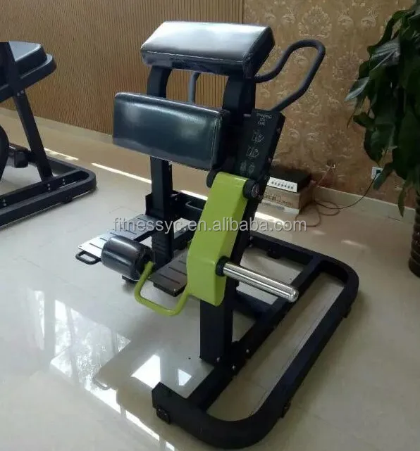 Commercial Gym Exercise Strength Training Bodybuilding Fitness Equipment  Plate Loaded Standing Leg Curl Machine YC-813