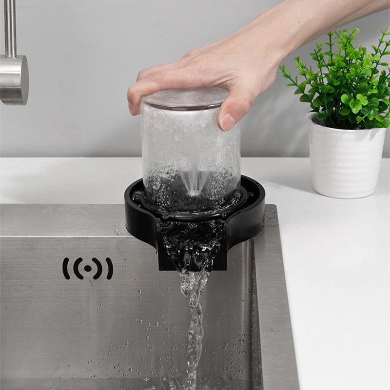 Bar fast cleaning bottle Faucet Glass Rinser kitchen High Pressure automatic quick cup Washer