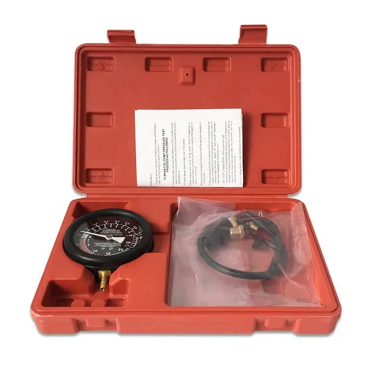 Good Quality Tu-1 Car Vacuum Fuel Pump Gas Pressure Gauge Tool Carburetor Pressure Diagnostics Leakage Tester Set