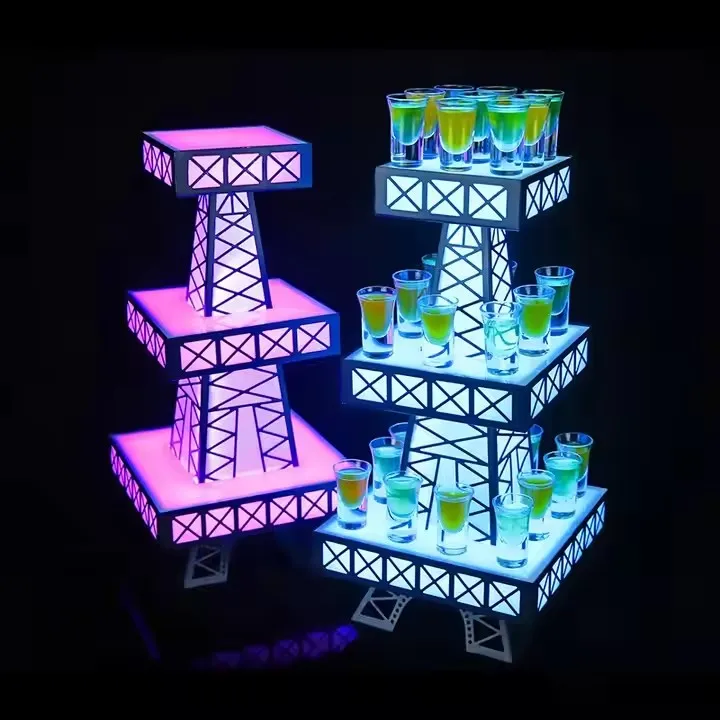 Перезаряжаемая светодиодная бутылка с пультом дистанционного управления для ночного клуба