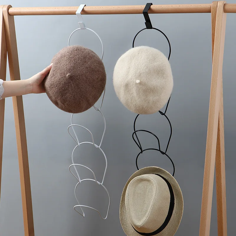 Creative Door Back Hat Storage Hook Cap Organizer Holder Rack