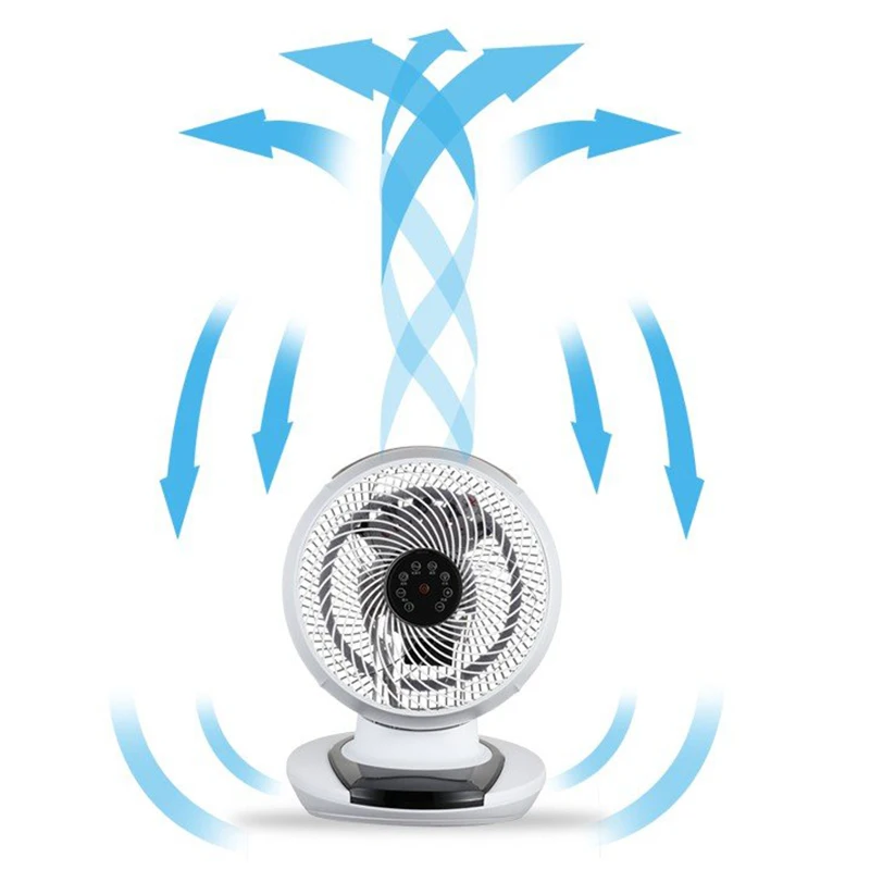 High quality comfortable low noise electric desktop table smart circulation fan for home office