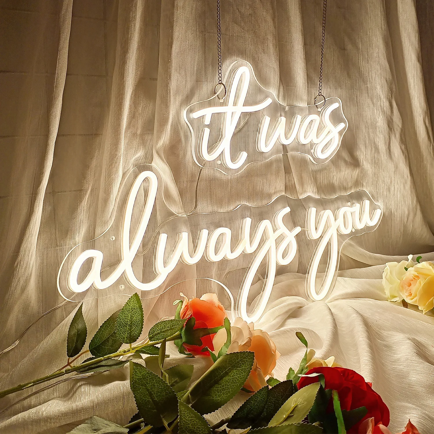 Promotion Wedding Decoration Led Neon Sign Light Party Decoration High Quality Led Neon Sign