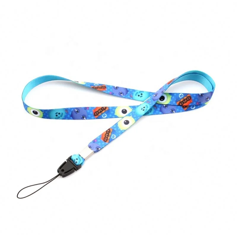Custom Polyester Keychain Children Love Disneyer Lanyards