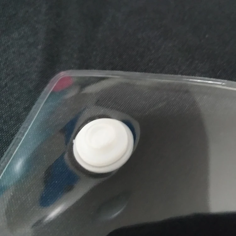 Clear Document Folders Transparent Filing Envelopes File Holder With Snap Button Closure