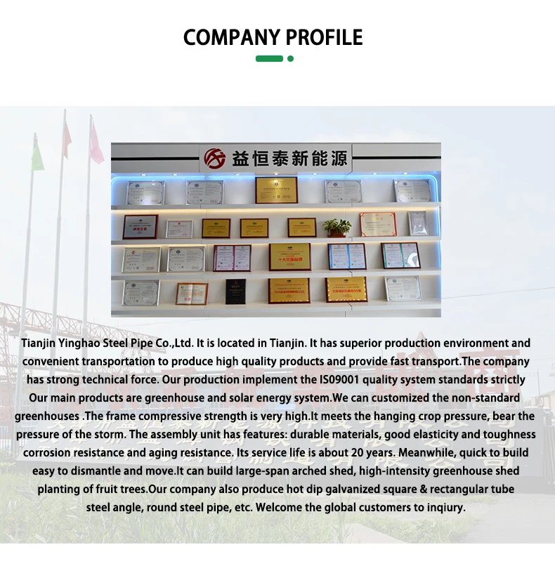 Commercial Hydroponic Glass Pc Sheet photovoltaic Multi span Greenhouse with Tomato Growing System Large