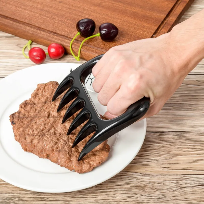 2 шт. восхитительный разделитель мяса медвежьей лапы для барбекю милый и практичный дизайн многофункциональный быстрого расщепления