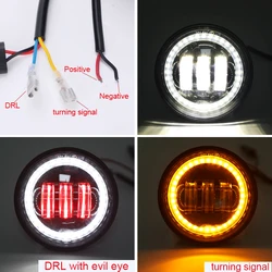 50W 4 Inch Yellow White Color Off Road Car Laser Fog Light Motorcycle,12V 24V Spot Beam Led Fog/Driving Lights