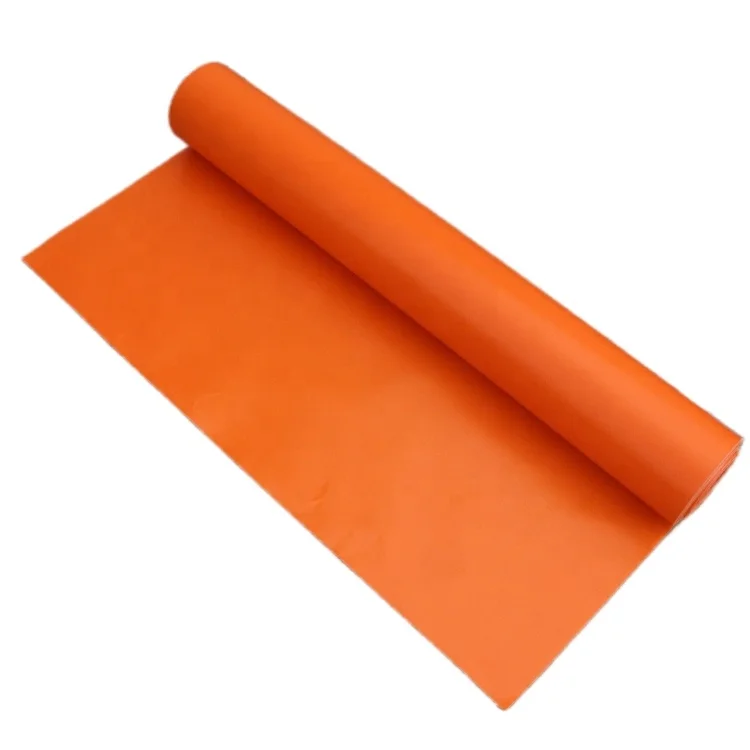 Factory wholesale Orange Strong Cover Waterproof Tarpaulin Fabric Heavy Duty Pvc Tarps pvc coated fabric