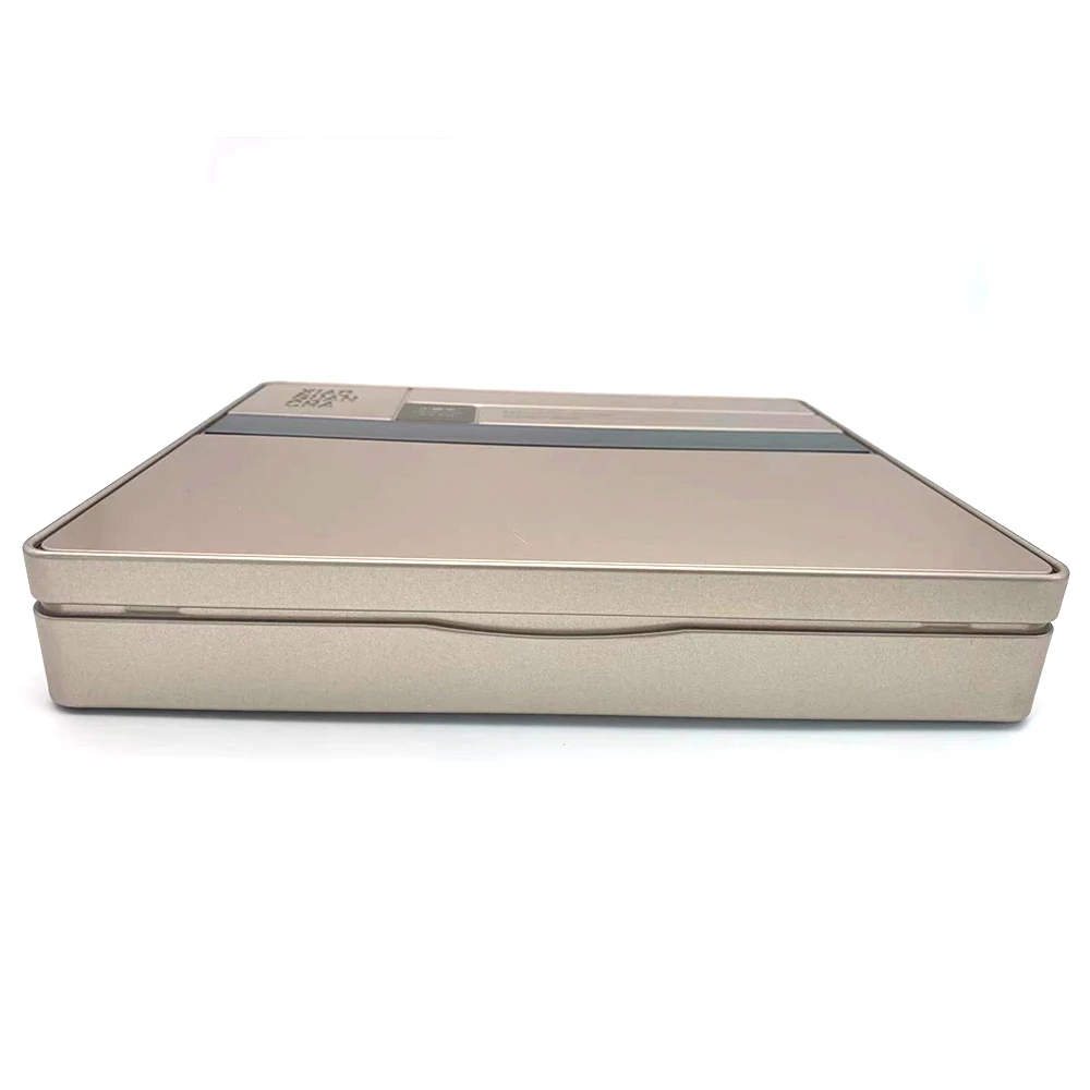 Популярные новые продукты, квадратная жестяная коробка для еды, применяется в индивидуальной чайной упаковке небольшого объема